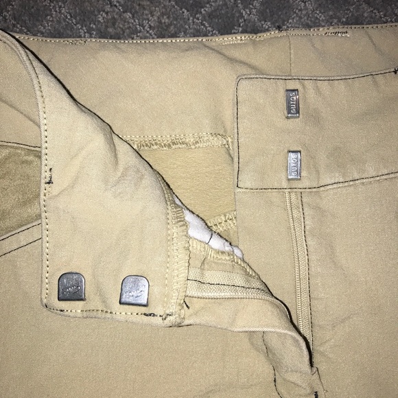 equine couture tan breeches - Picture 4 of 10
